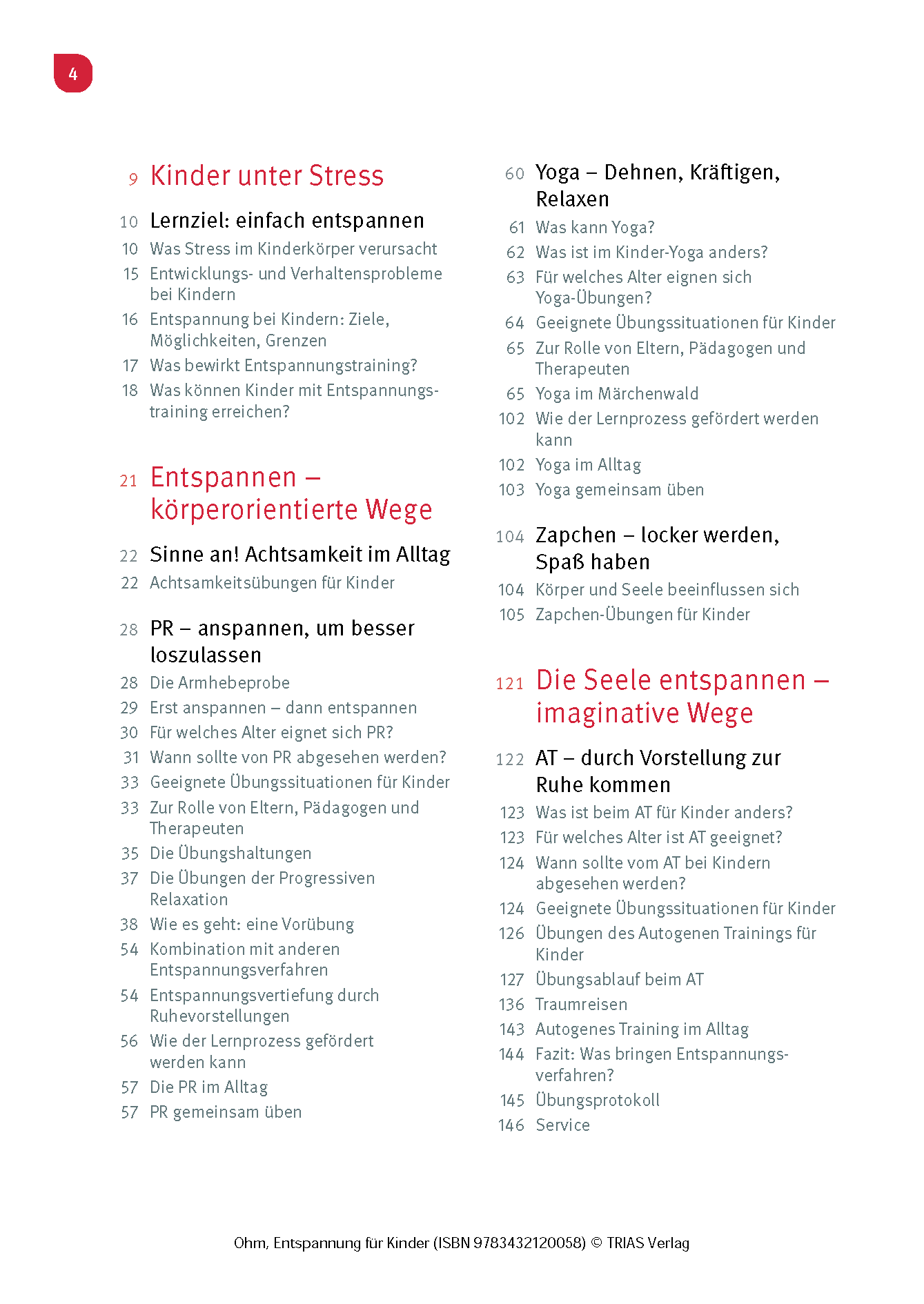 Entspannung für Kinder