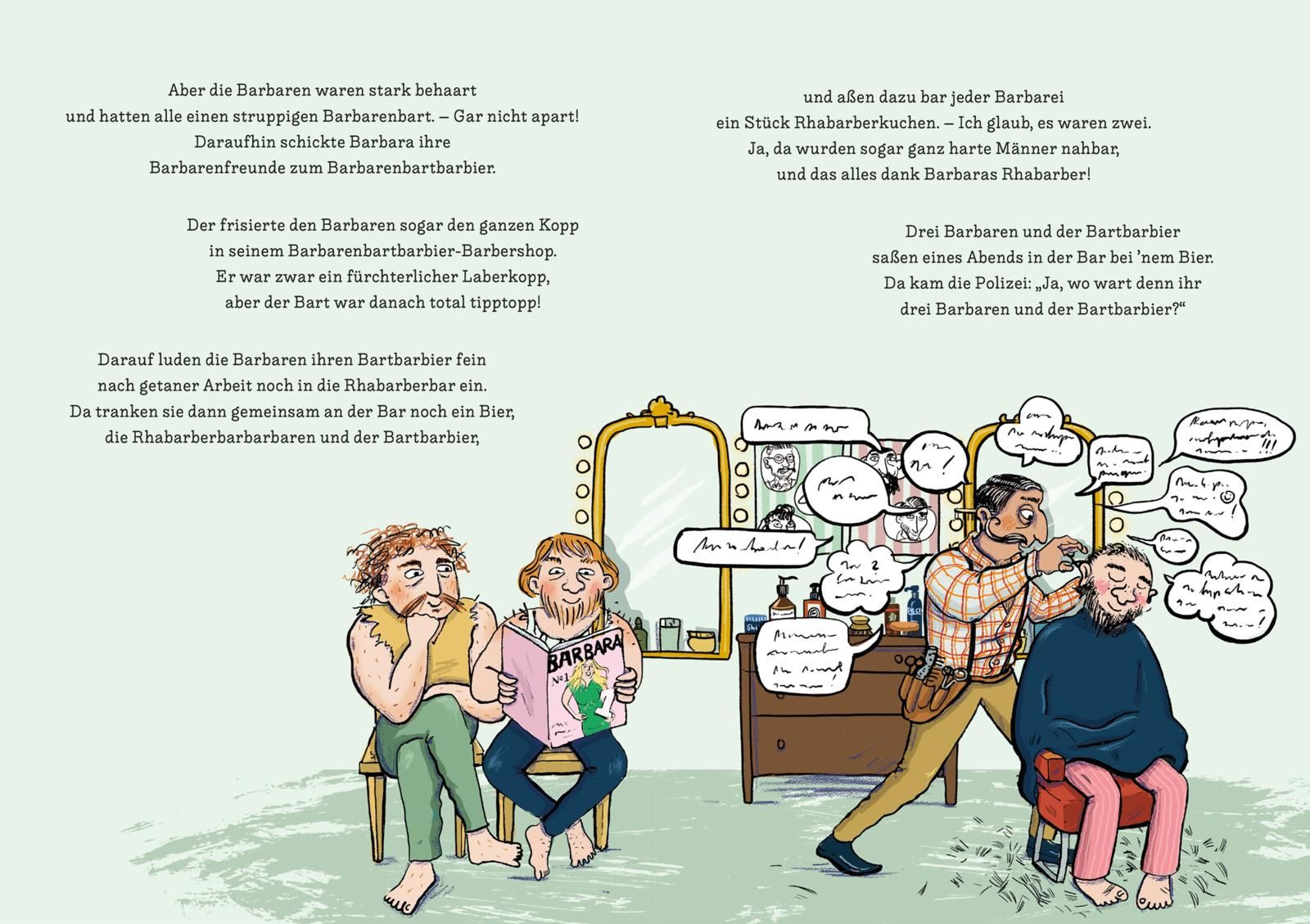 In Barbaras Rhabarberbar wird niemals der Rhabarber rar