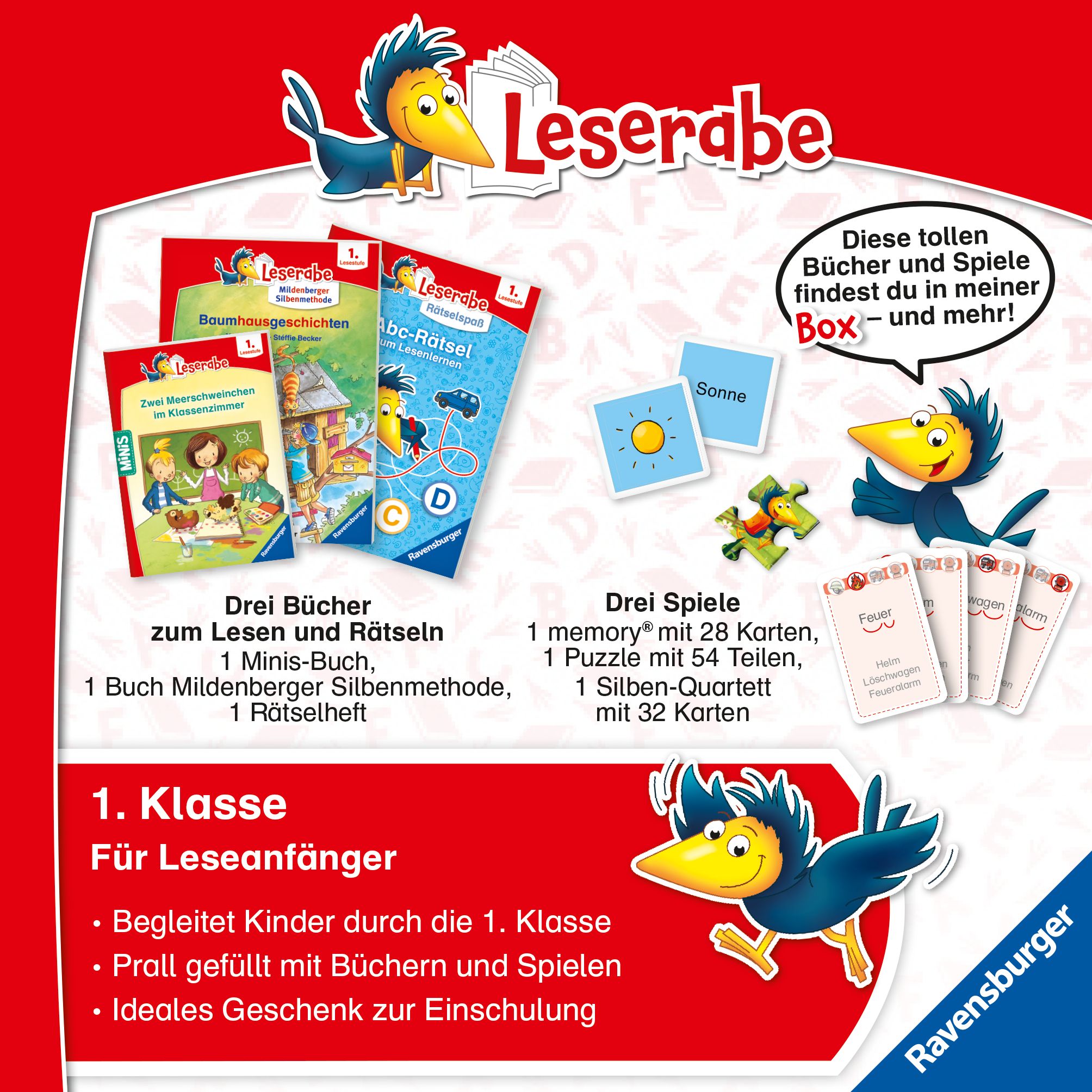 Leserabe Sonderausgaben - Deine große Leseraben Box