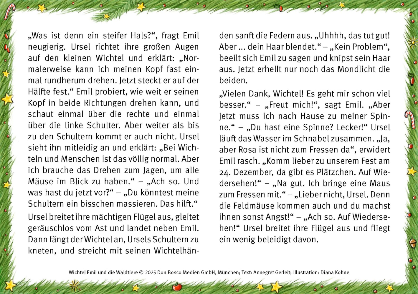 Wichtel Emil und die Waldtiere. 24 Geschichten zum Vorlesen im Advent. Für Kinder von 3 bis 6