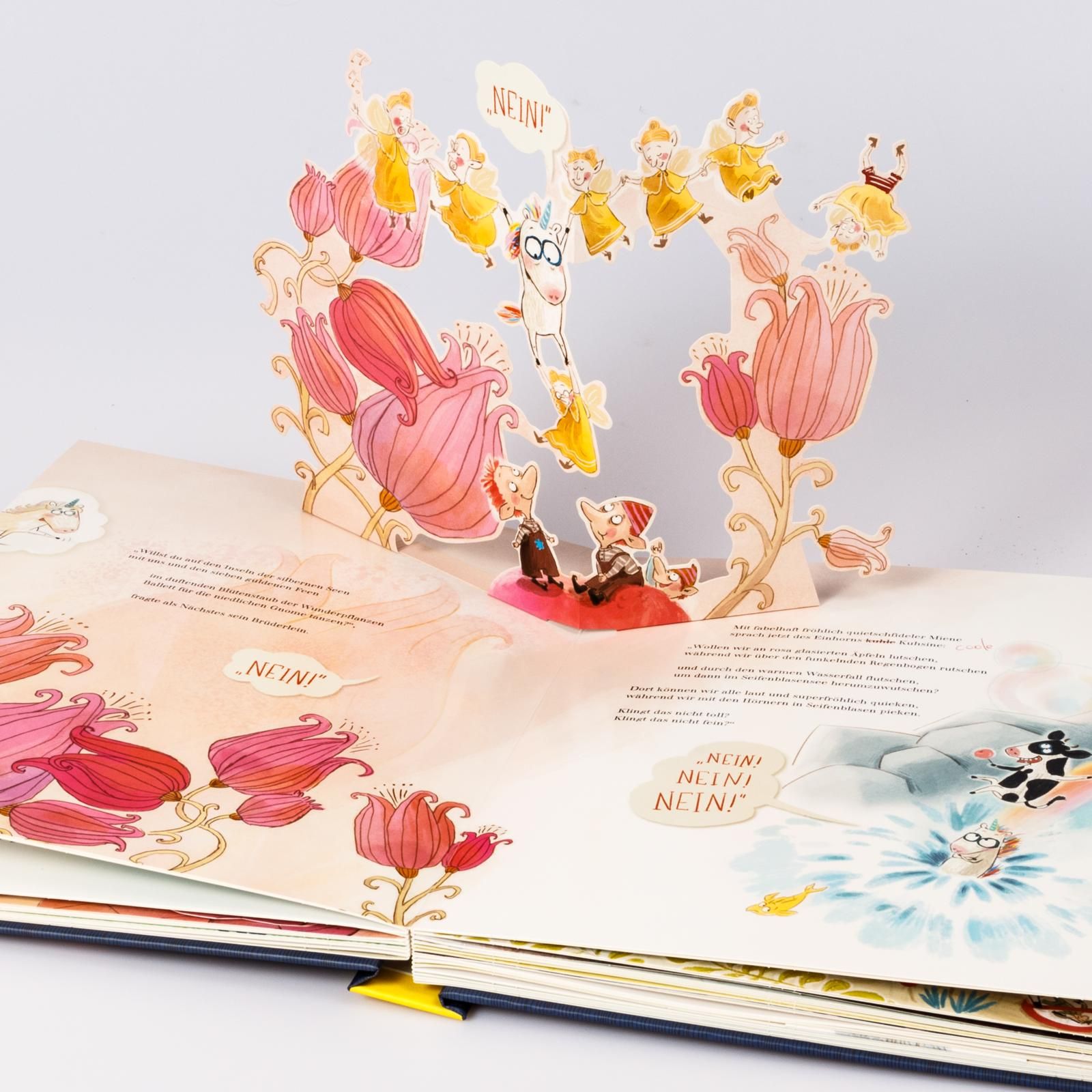 Das NEINhorn Pop-up-Buch