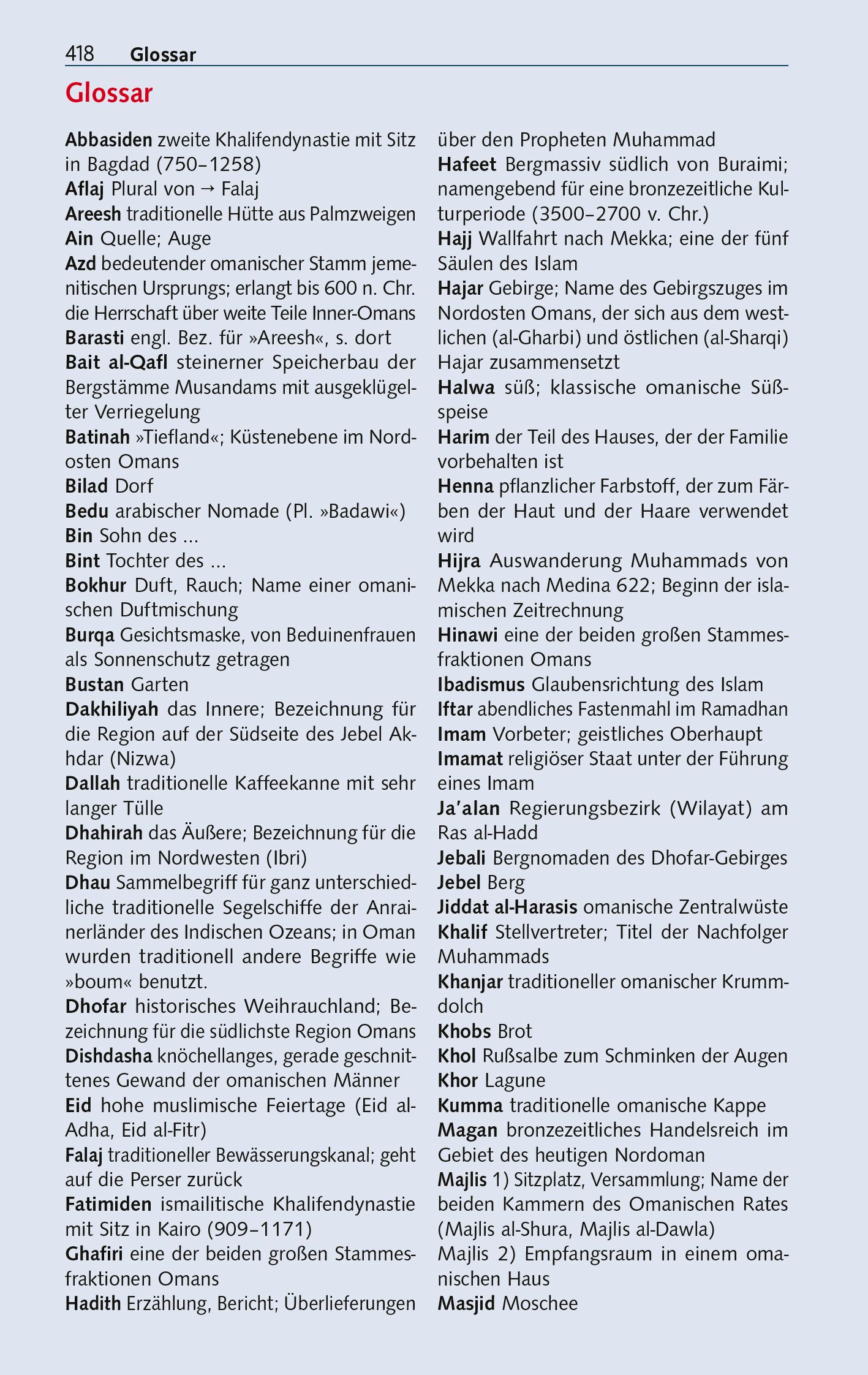 TRESCHER Reiseführer Oman