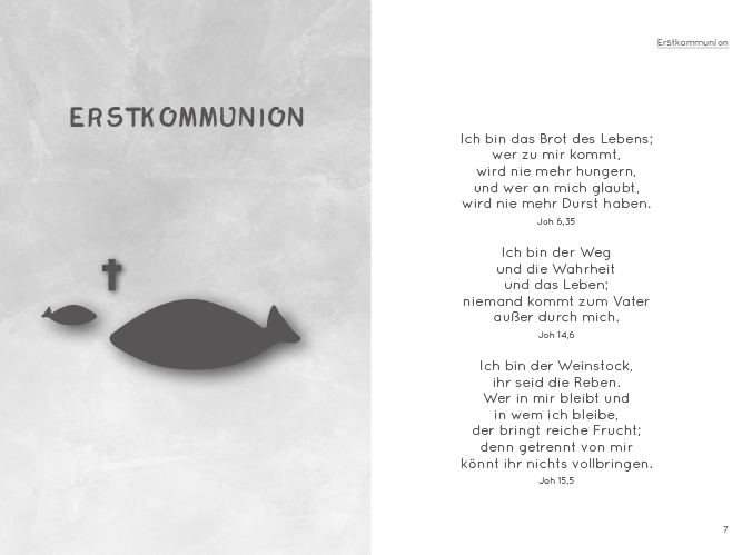 Die schönsten Bibelverse für Erstkommunion, Firmung und Konfirmation