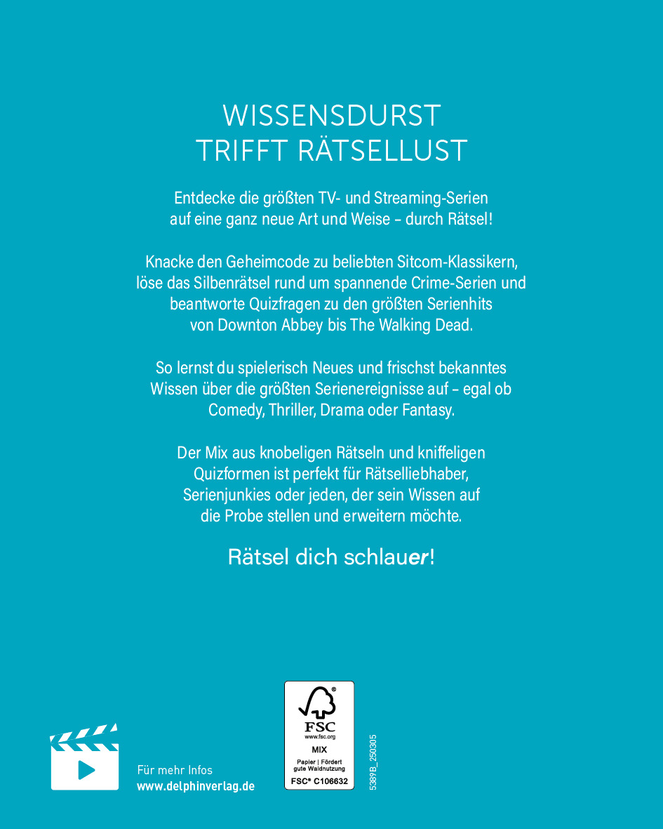 TV- und Streaming-Serien I Wissen in Rätseln