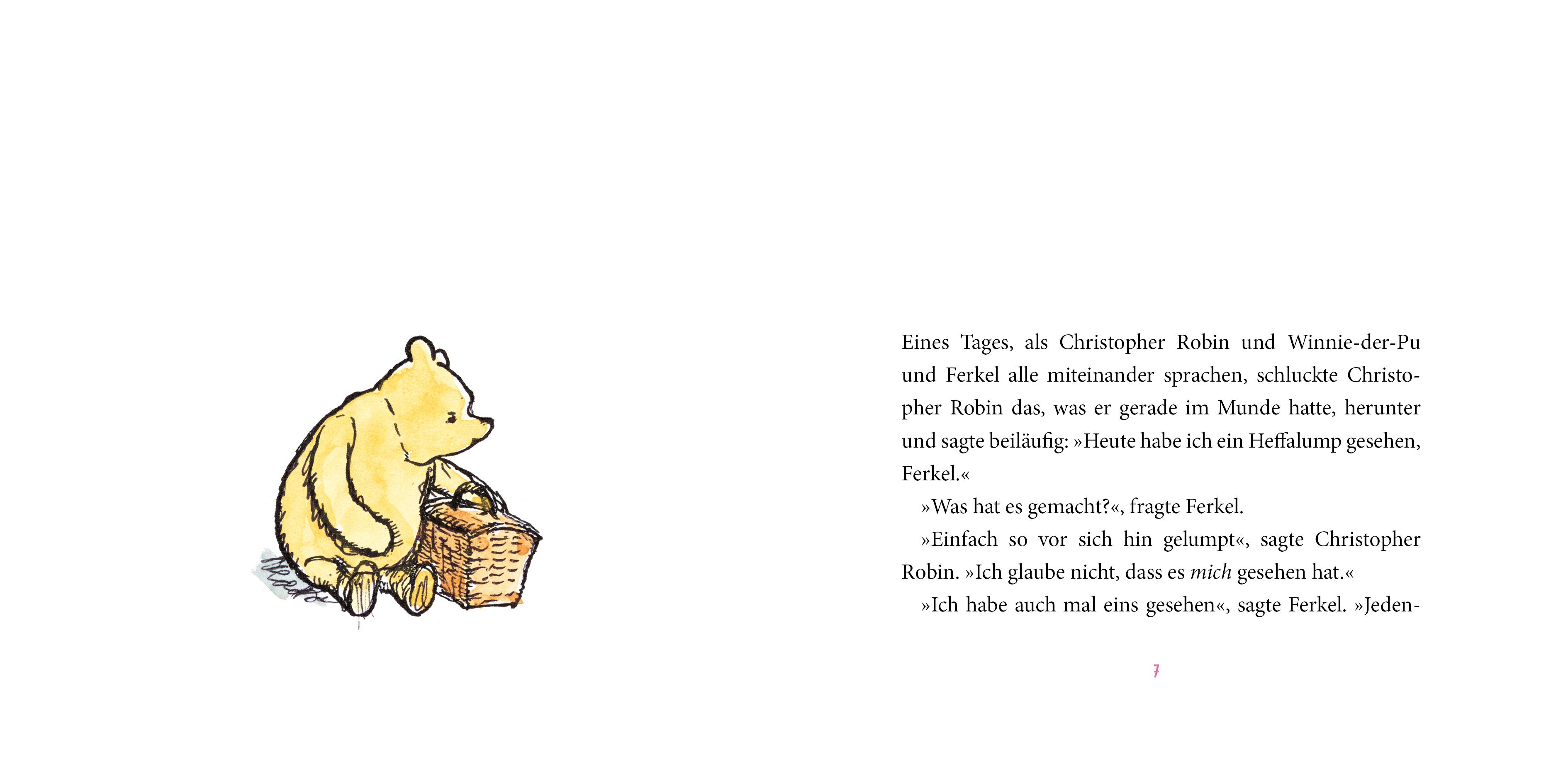 Ferkel fängt ein Heffalump