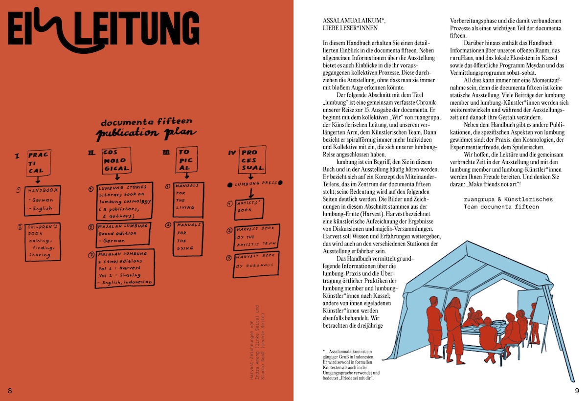 documenta fifteen Handbuch