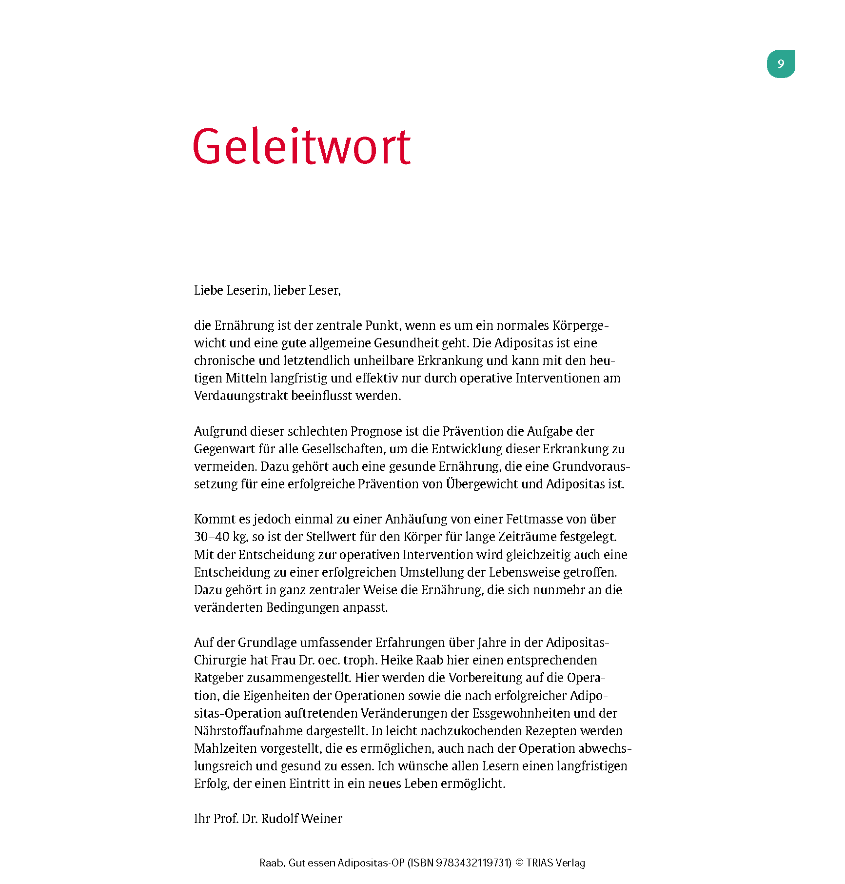 Gut essen Adipositas-OP