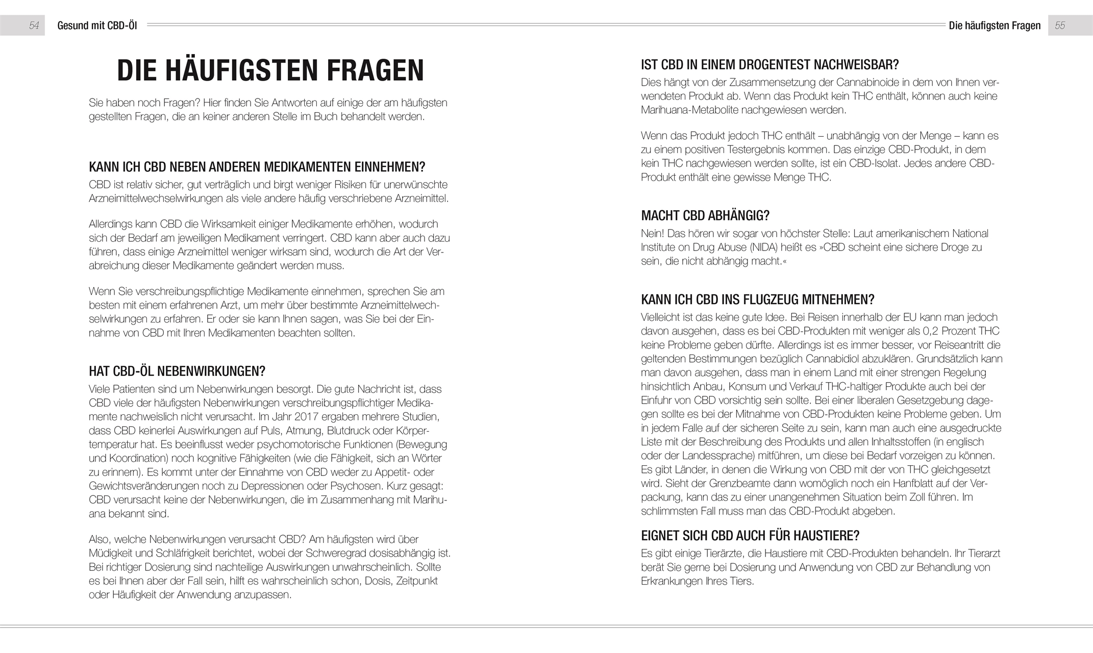 Gesund mit CBD-Öl