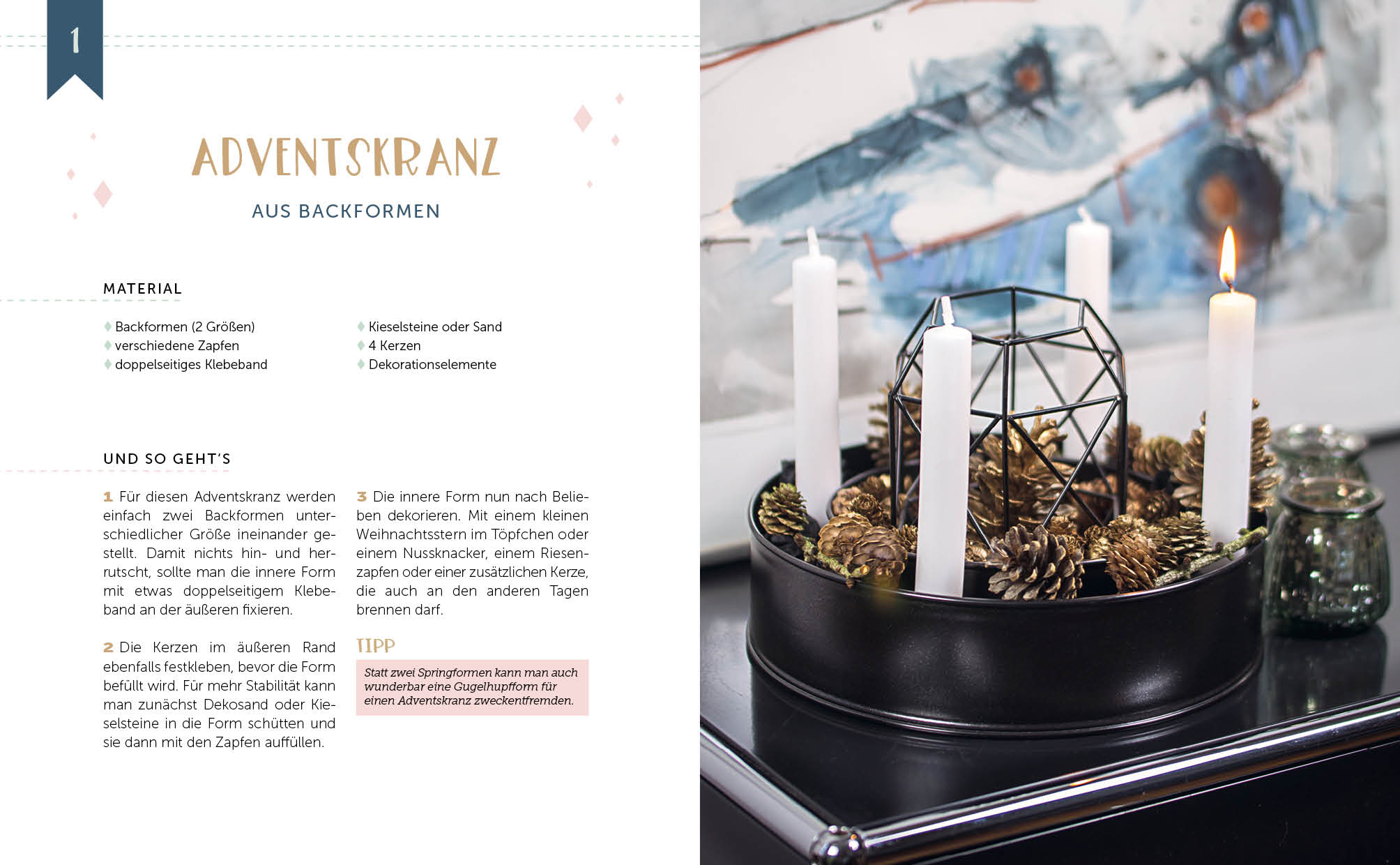 Mein Adventskalender-Buch: DIY Christmas
