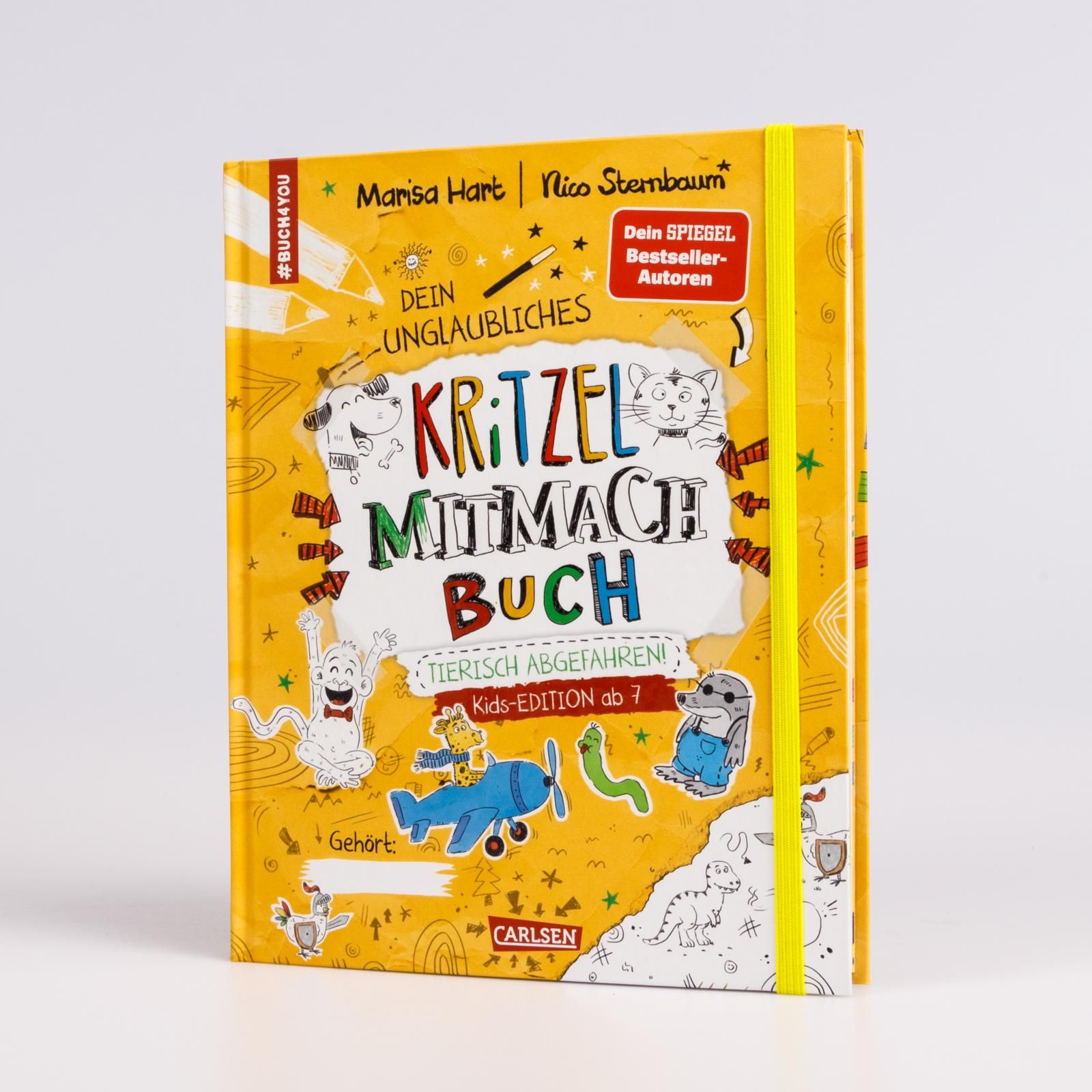 #buch4you: Dein unglaubliches Kritzel-Mitmach-Buch