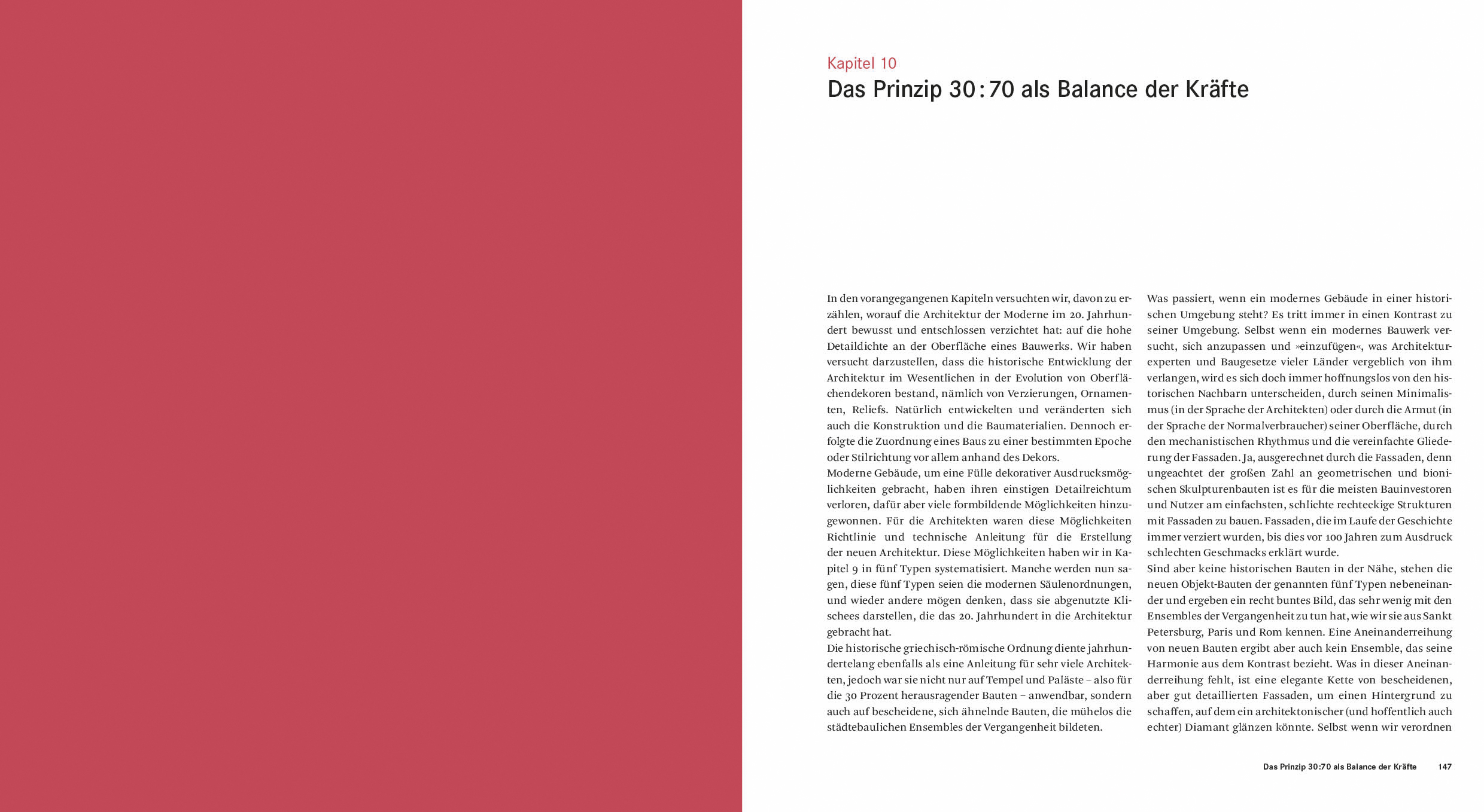 30:70. Architektur als Balanceakt