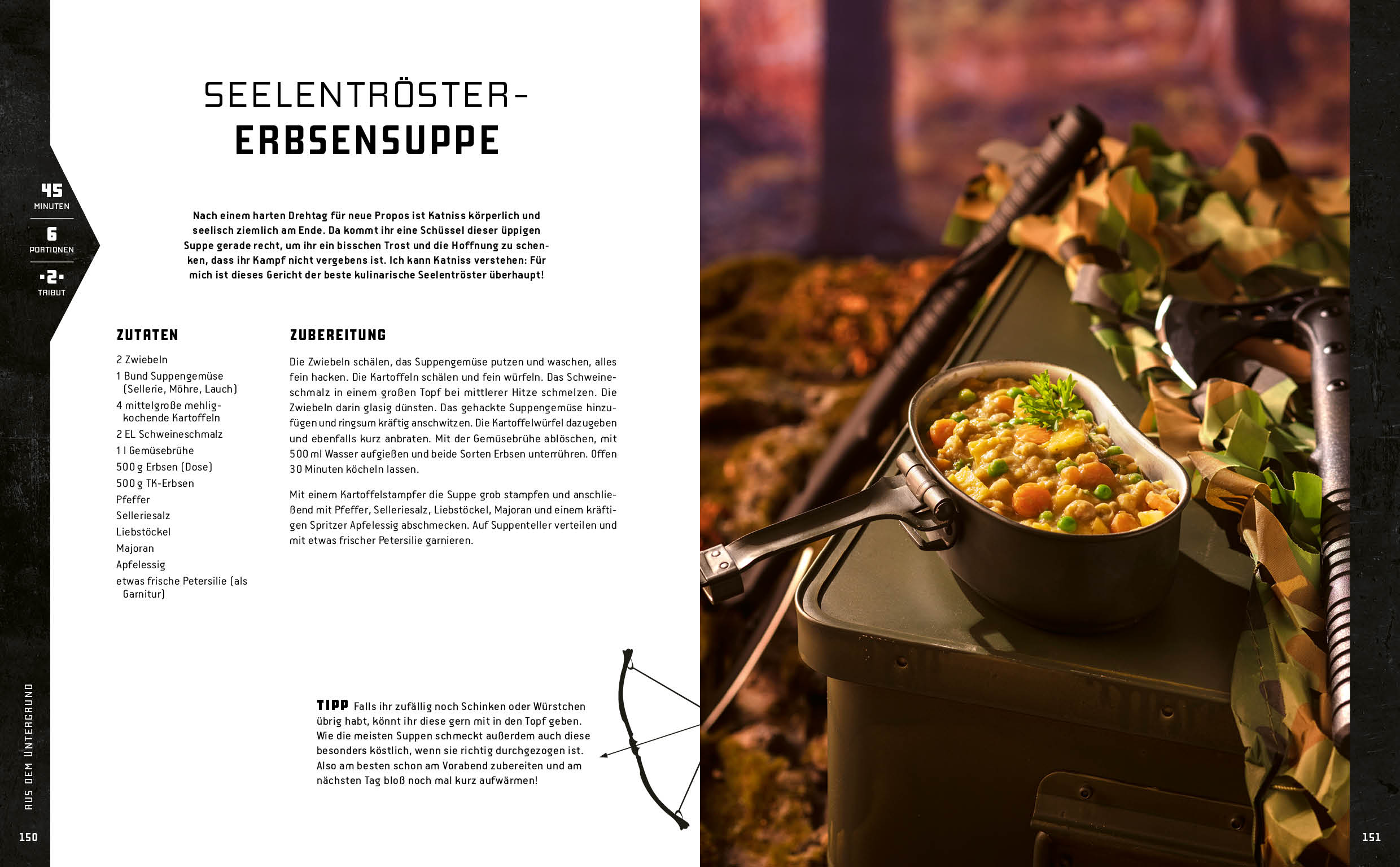 Das inoffizielle Kochbuch für Tribute von Panem-Fans