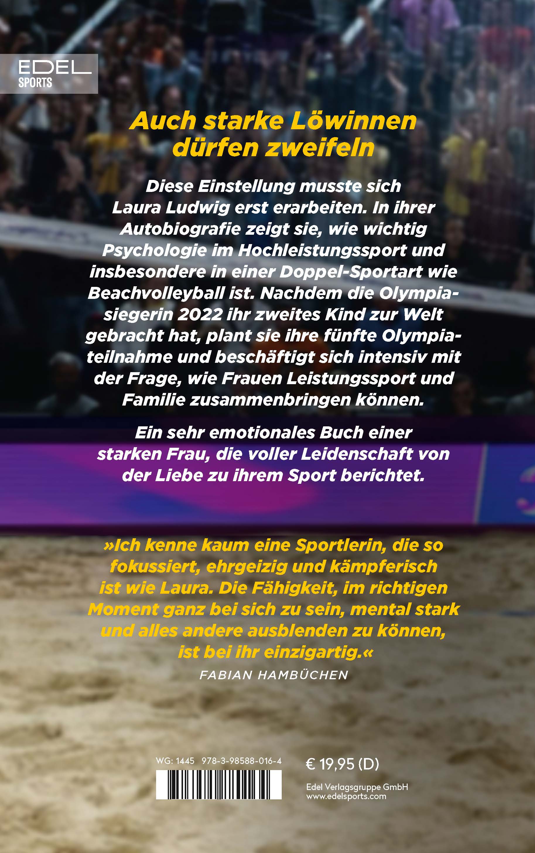 Gold ist eine Glaubensfrage. Wie ich es im Beachvolleyball nach ganz oben schaffte