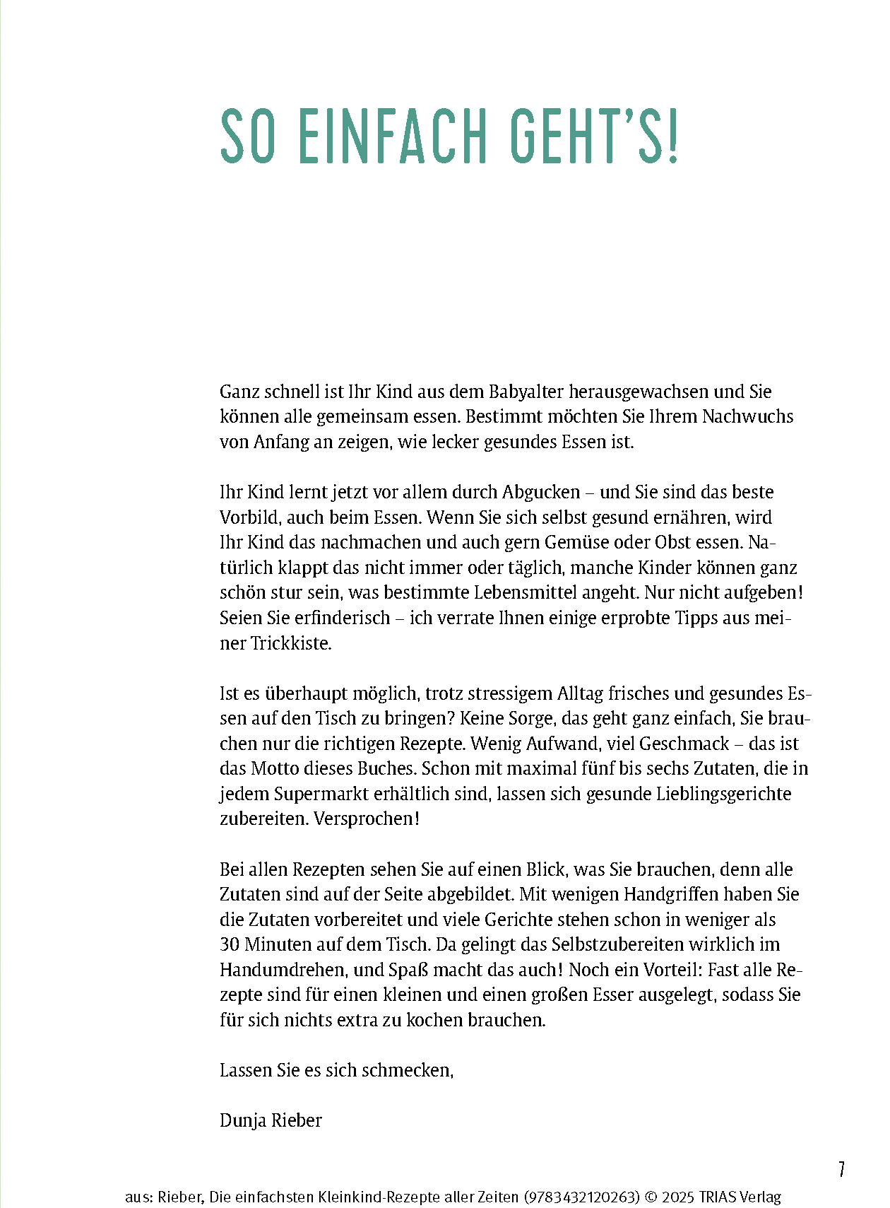 Die einfachsten Kleinkind-Rezepte aller Zeiten