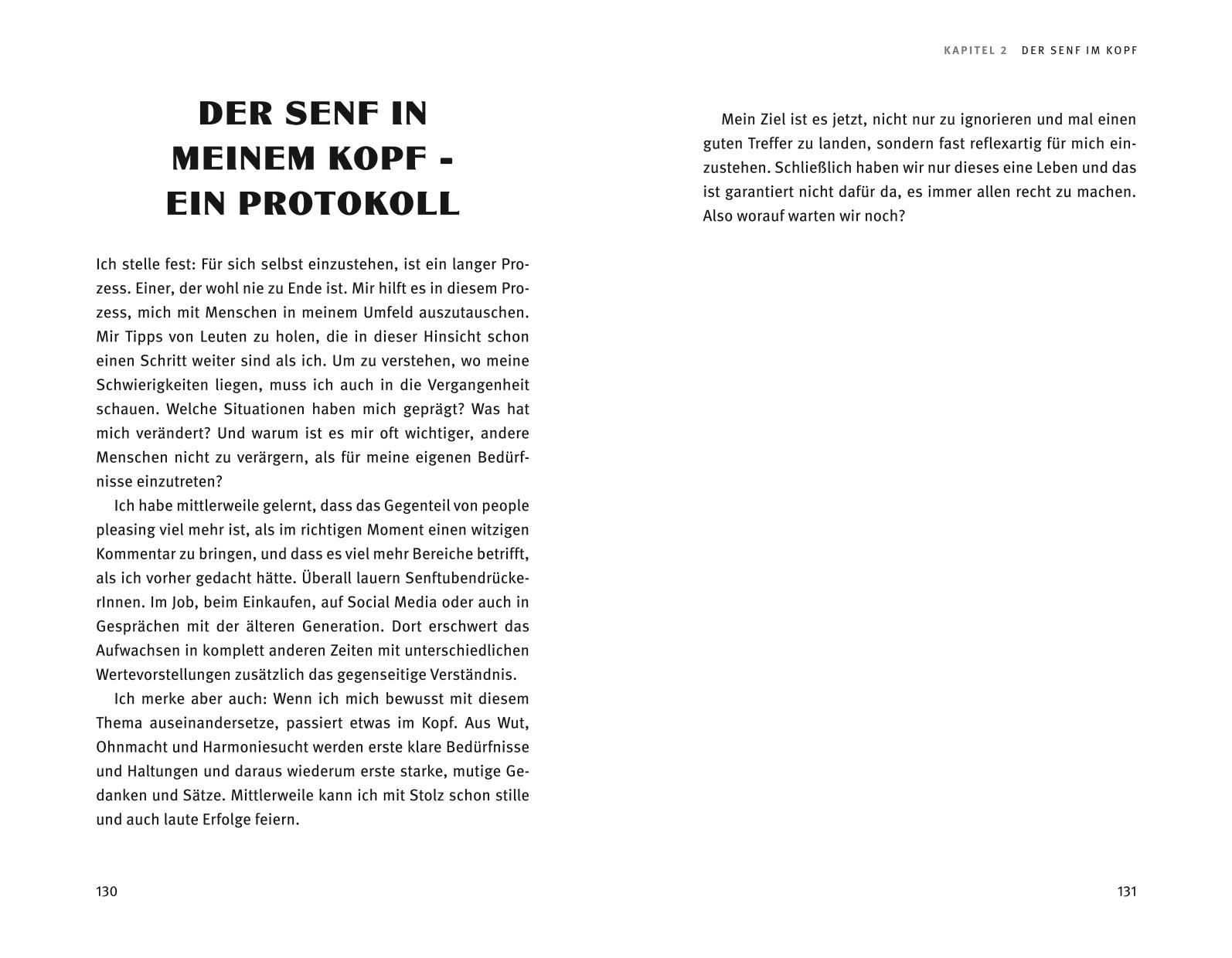 Seh ich aus wie 'ne Frikadelle oder warum gibt jeder seinen Senf dazu?