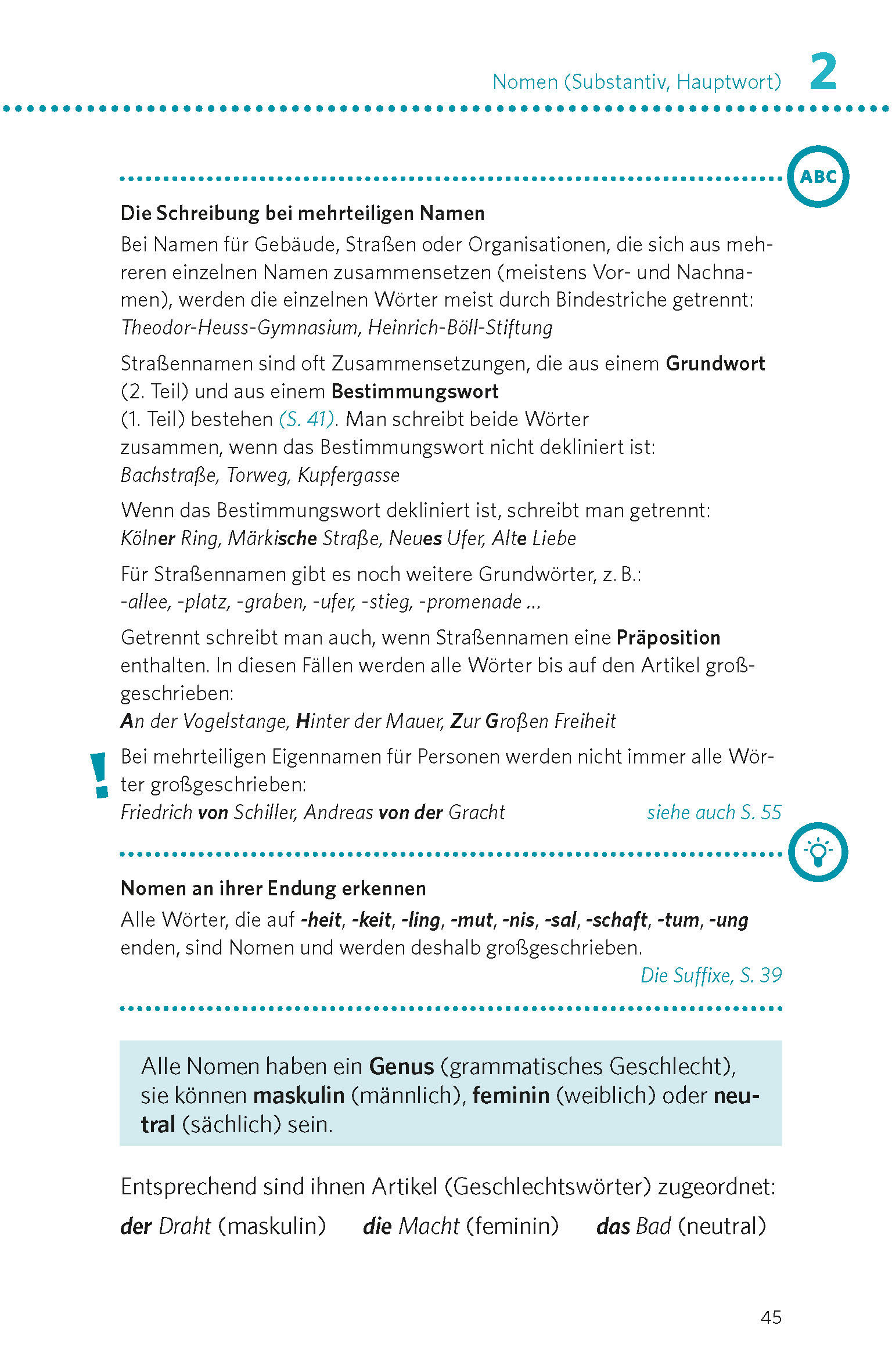 PONS Deutsche Grammatik & Rechtschreibung