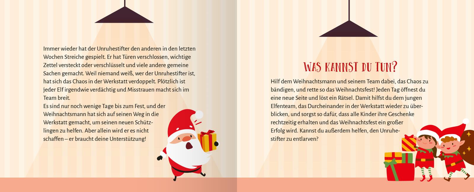 Escape Room Adventskalender. Weihnachtliche Knobelchallenge