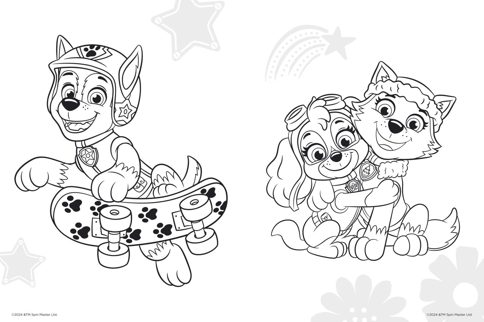 PAW Patrol Mitmachbuch: Malspaß mit Fensterstickern