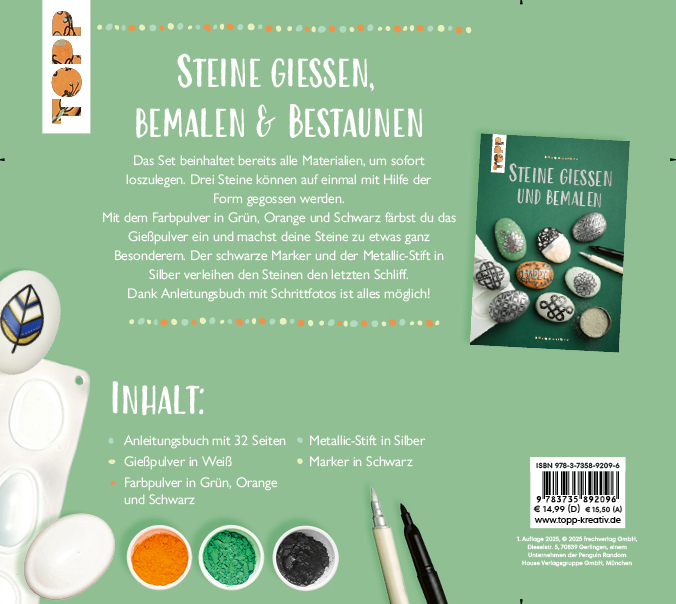 Kreativ-Set - Steine gießen