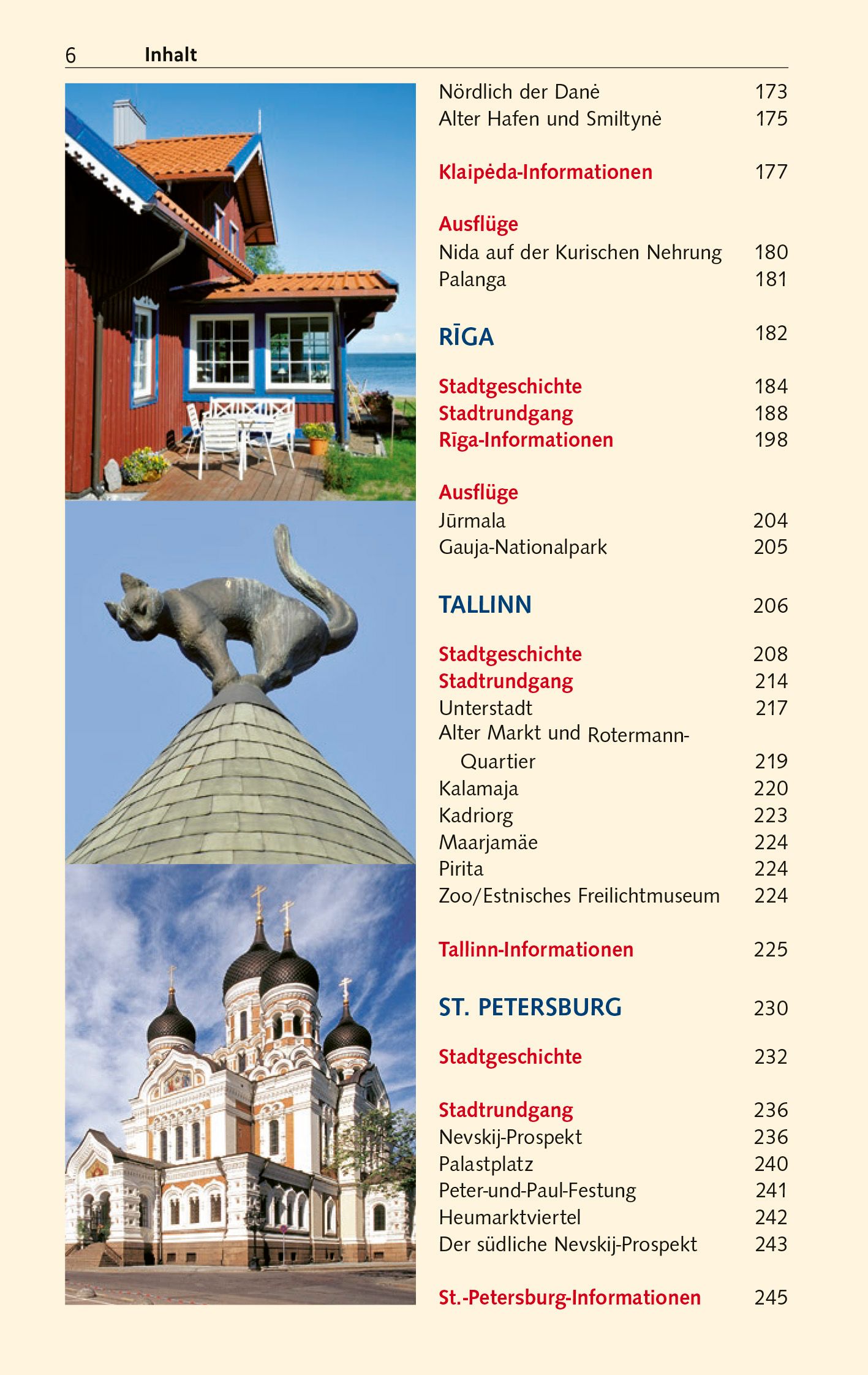 TRESCHER Reiseführer Ostseestädte