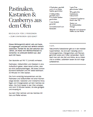 Vegan aus dem Ofen