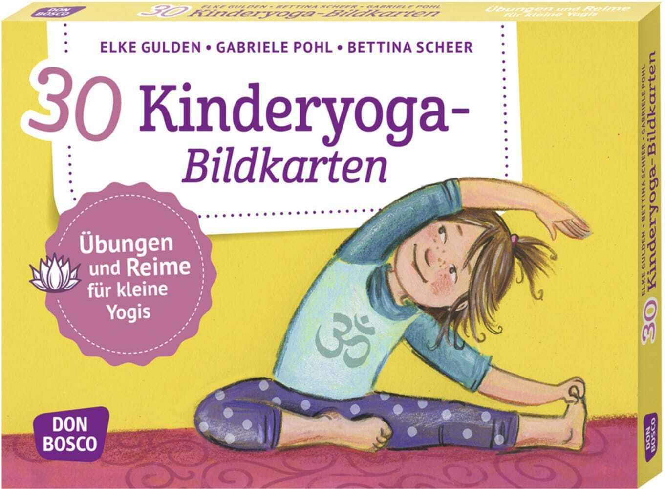 30 Kinderyoga-Bildkarten