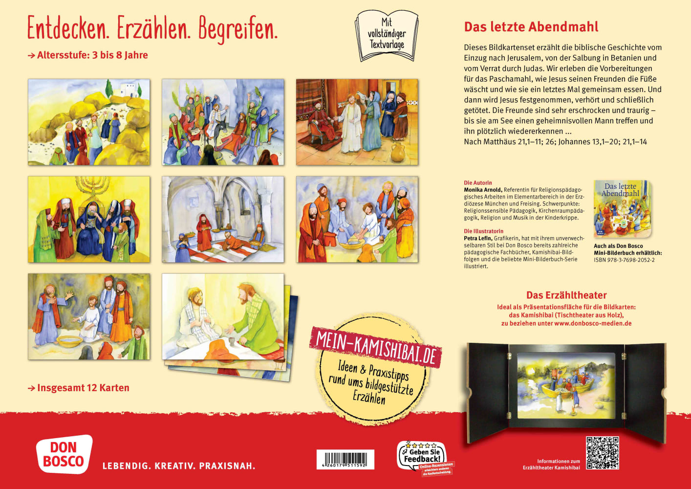 Das letzte Abendmahl. Kamishibai Bildkartenset.