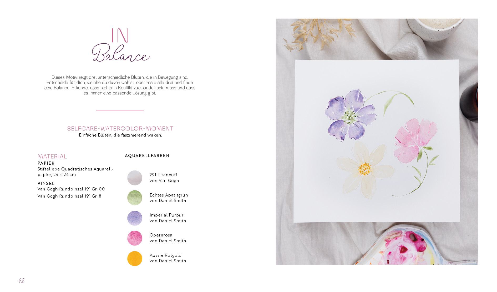 Selfcare Watercolor – Kreative Momente für mich