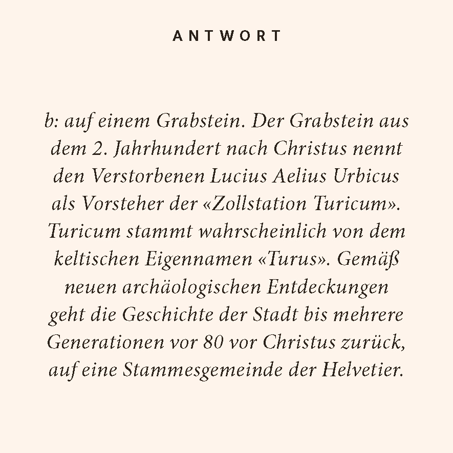 Zürich-Quiz