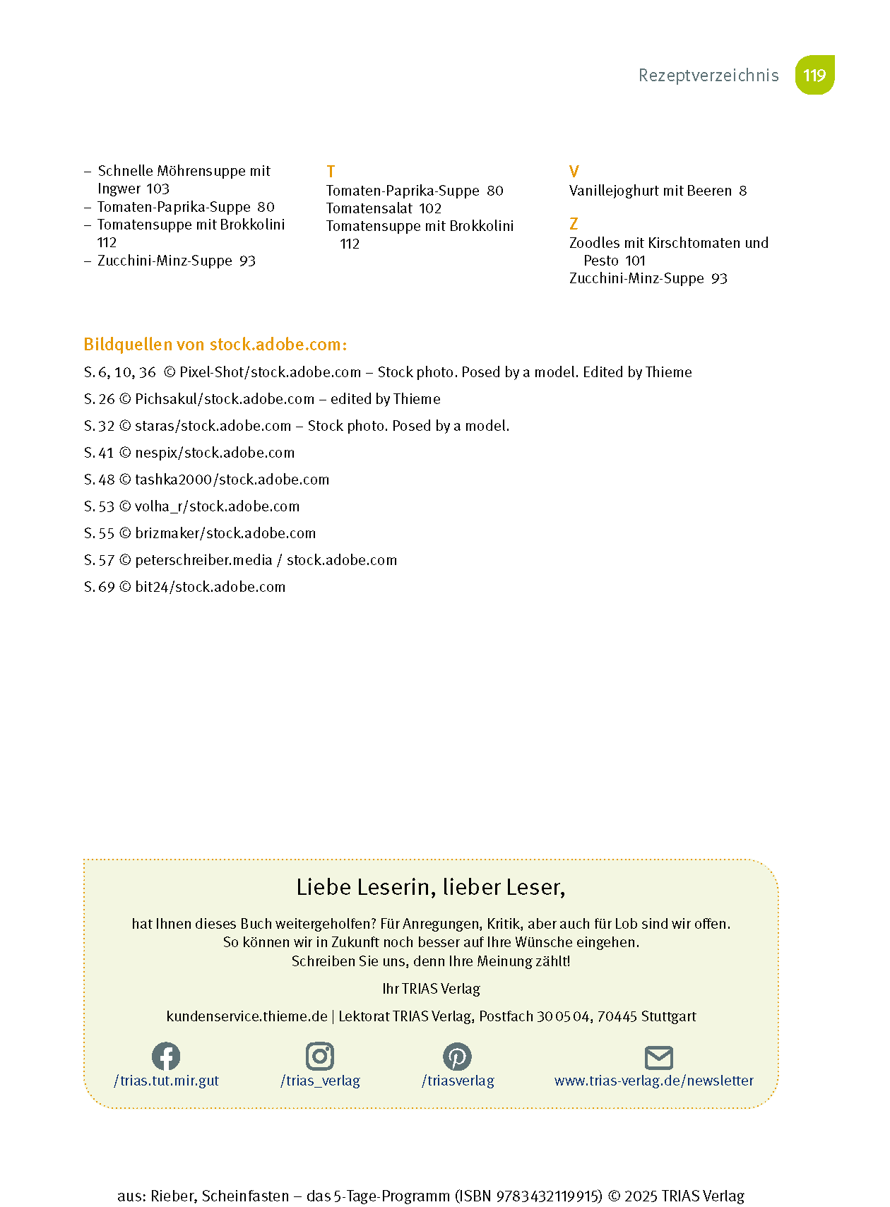 Scheinfasten - das 5-Tage-Programm