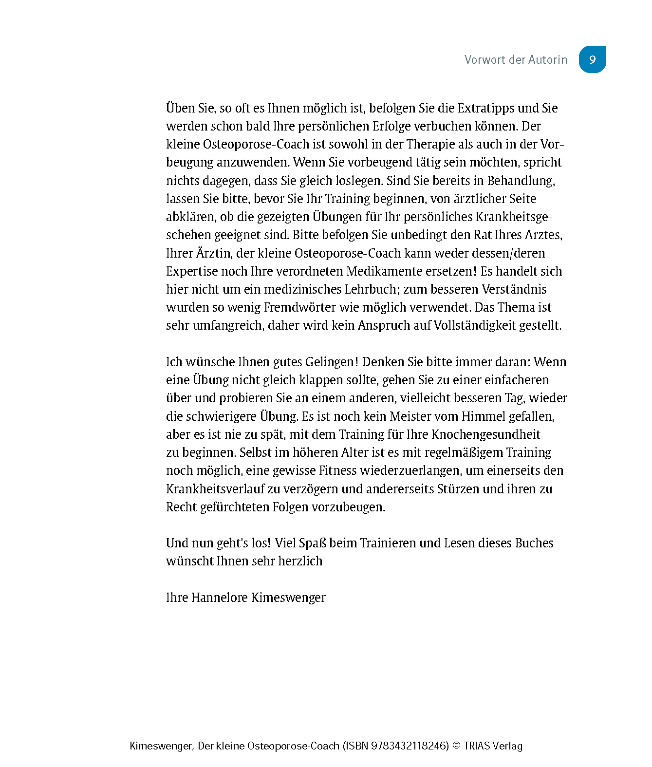 Der kleine Osteoporose-Coach