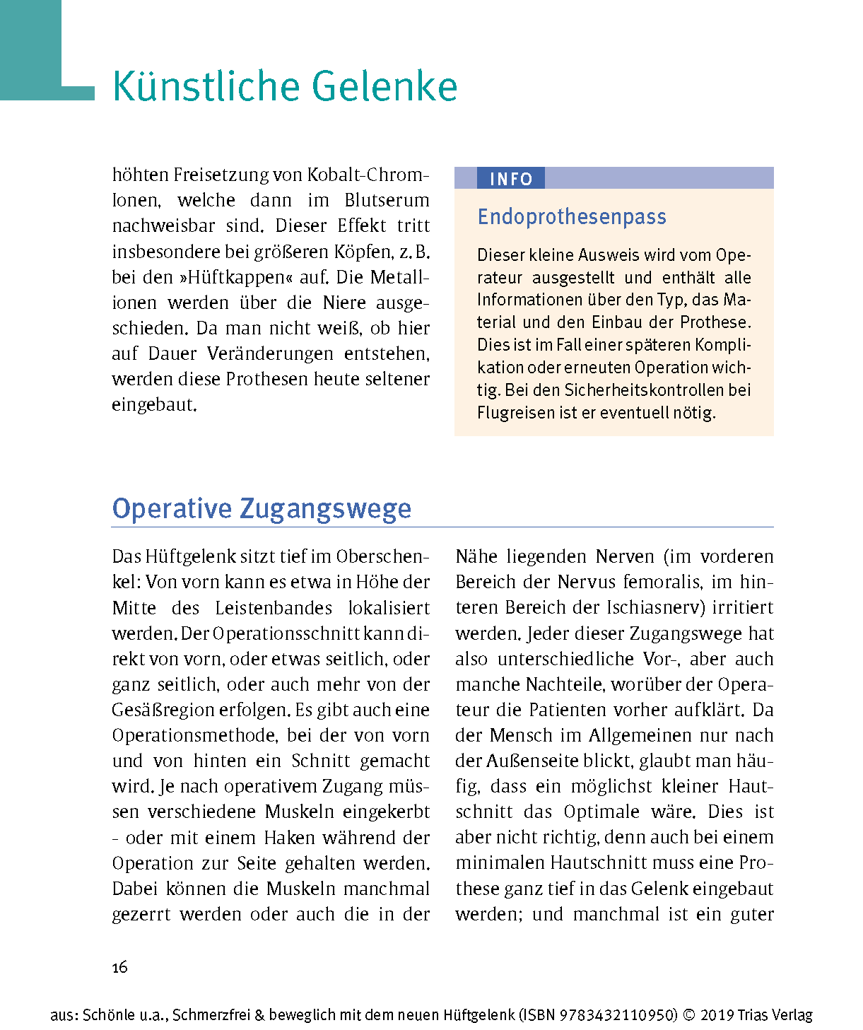 Schmerzfrei & beweglich mit dem neuen Hüftgelenk