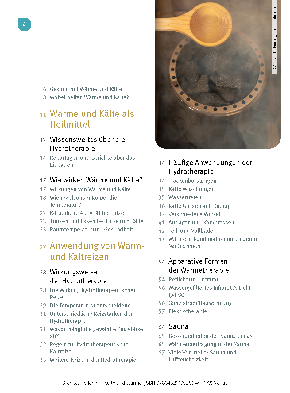 Heilen mit Kälte und Wärme