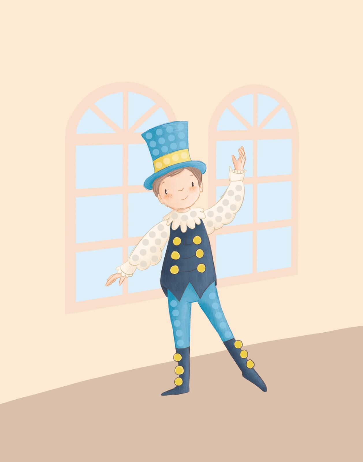 Diamantsticker Anziehpuppen – Ballett