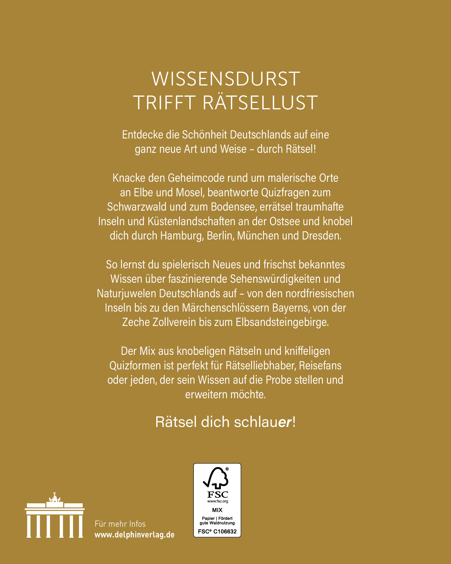 Reise durch Deutschland I Wissen in Rätseln