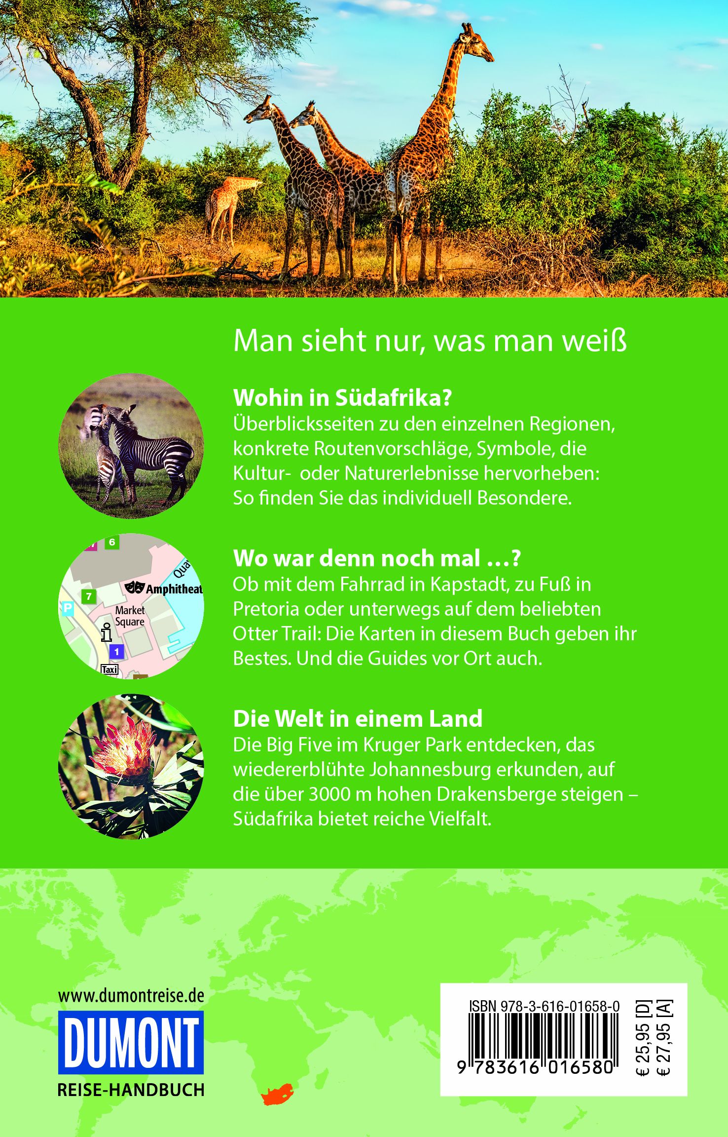 DUMONT Reise-Handbuch Reiseführer Südafrika