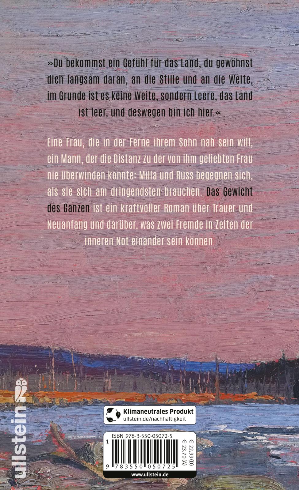 Das Gewicht des Ganzen