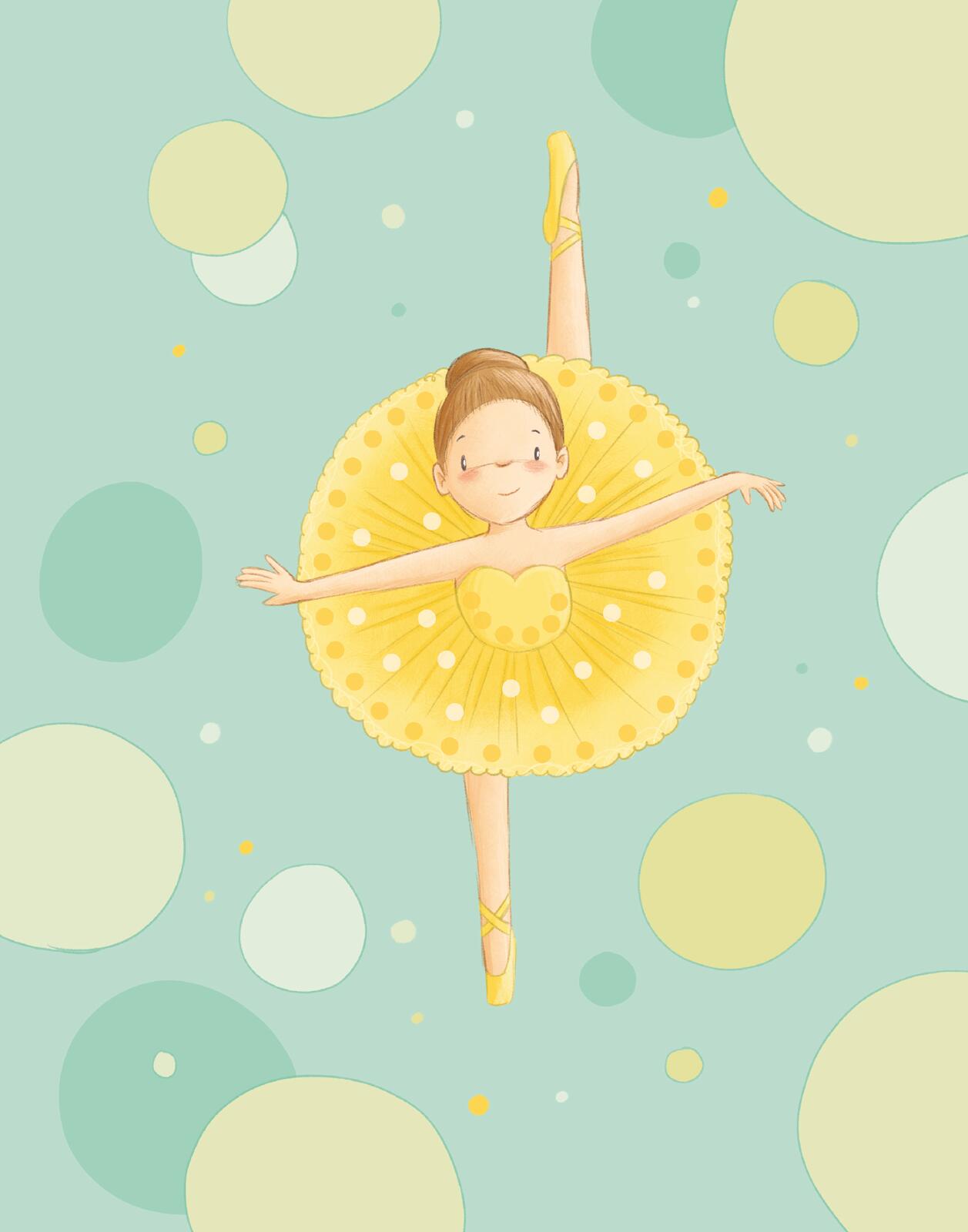 Diamantsticker Anziehpuppen – Ballett