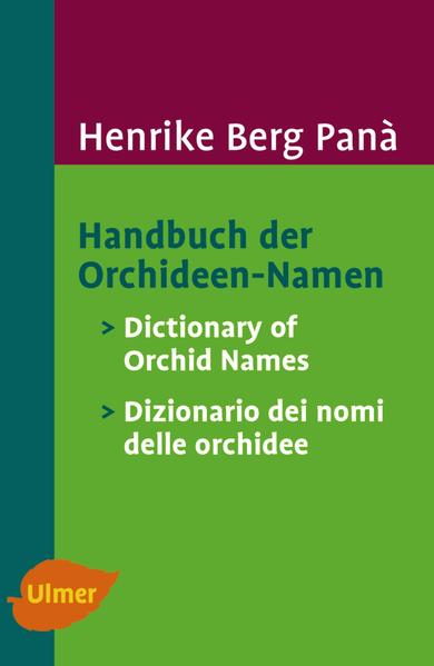 Handbuch der Orchideen-Namen