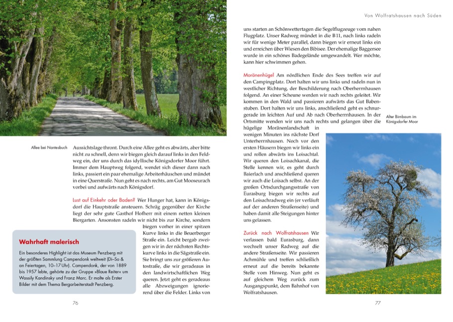 Leichte E-Bike-Touren Oberbayern