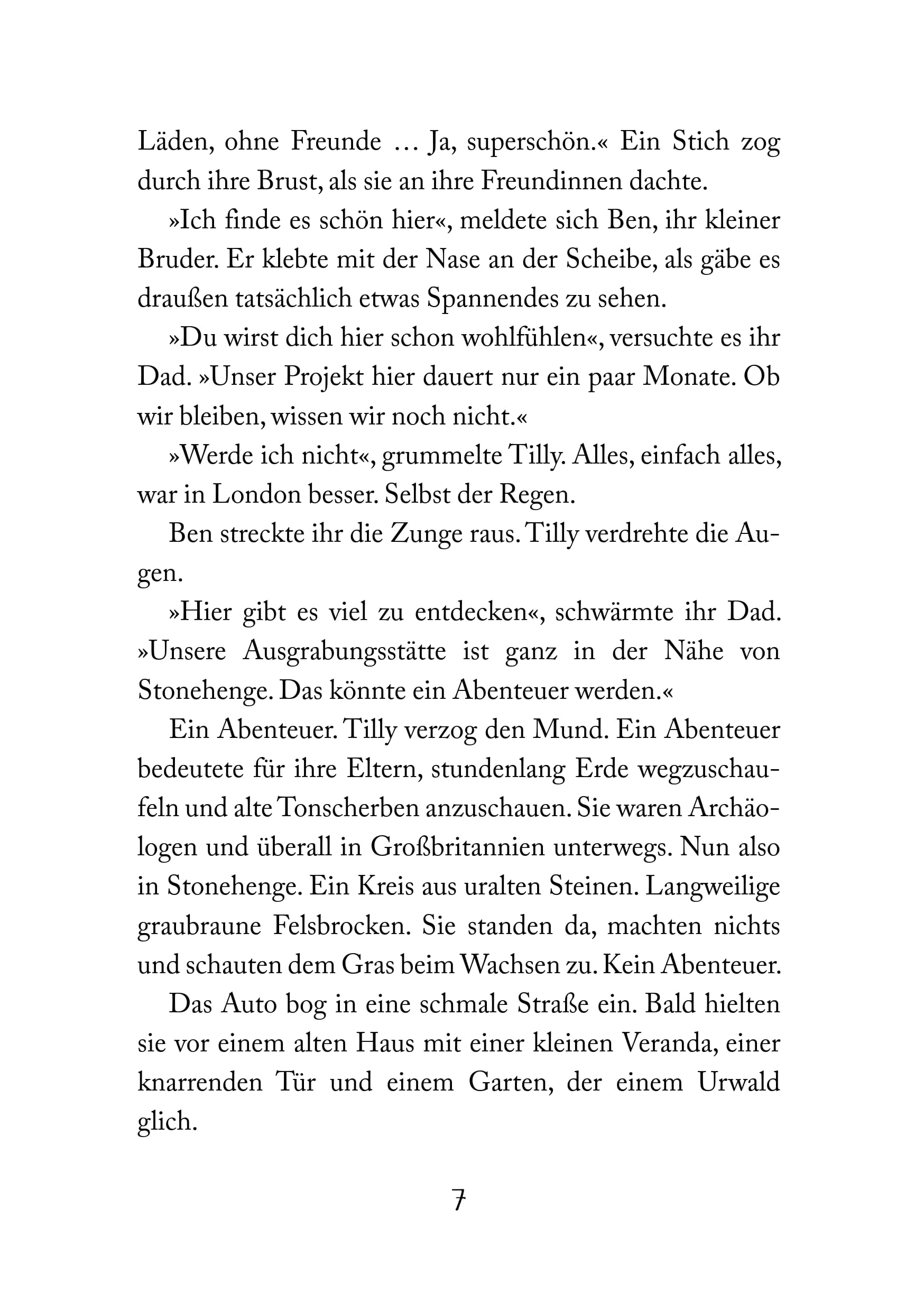 Tilly Evermore und der Ruf der ewigen Steine