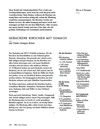 Alles vom Gemüse