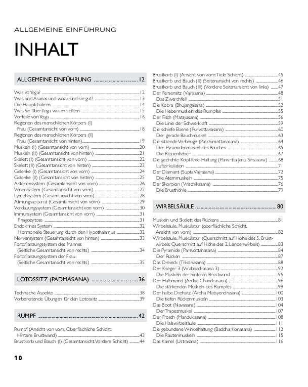 YOGA - Atlas der Anatomie