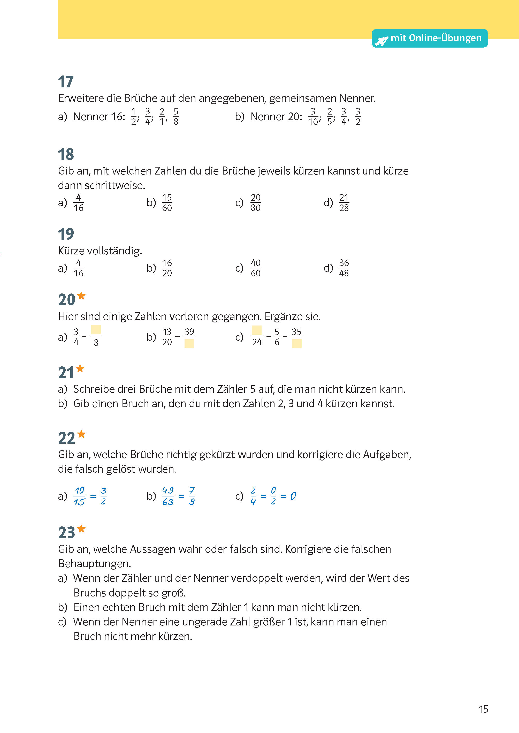 Klett KomplettTrainer Gymnasium Mathematik 6. Klasse