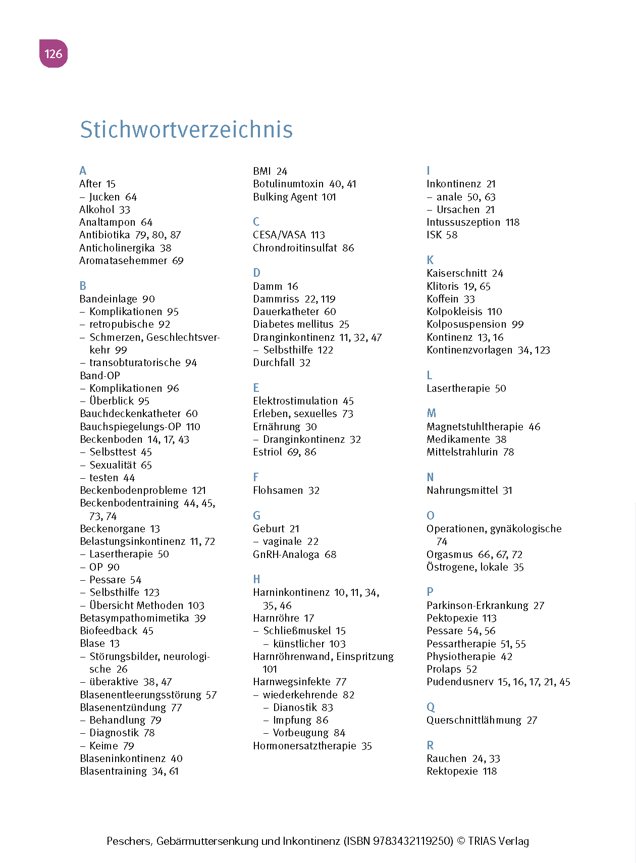 Frauengesundheit: Gebärmuttersenkung und Inkontinenz