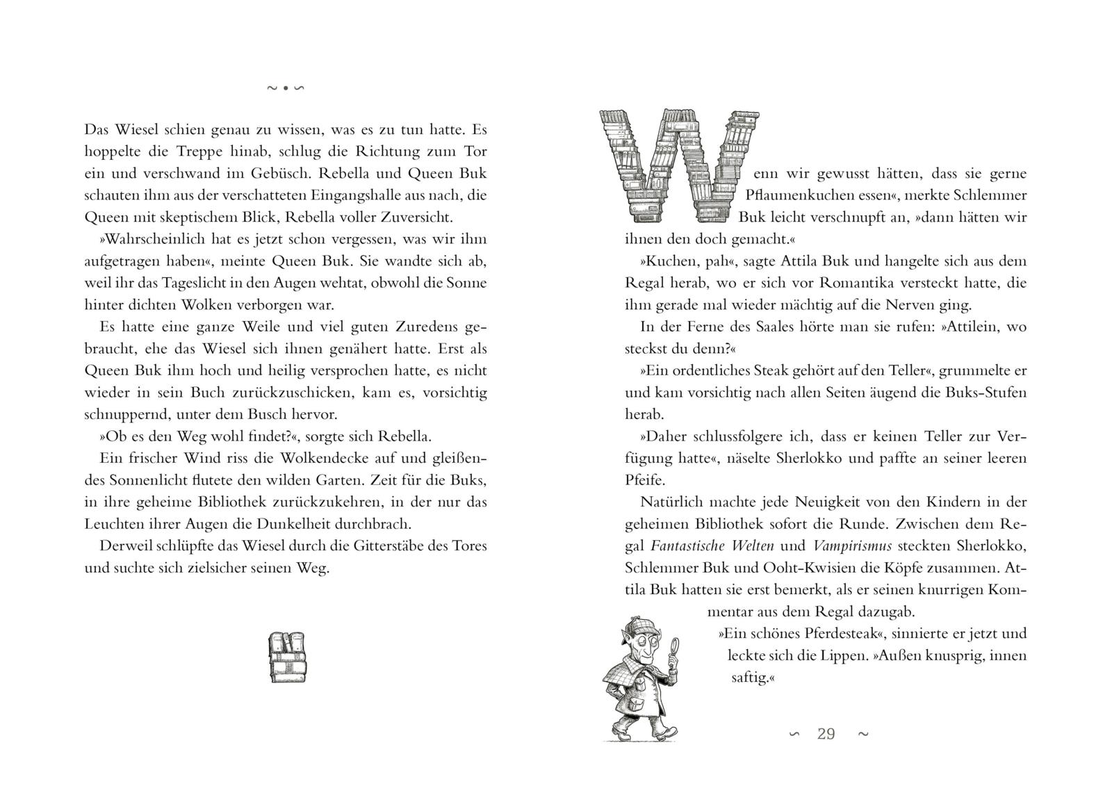 Die magische Bibliothek der Buks 2: Das verfluchte Medaillon