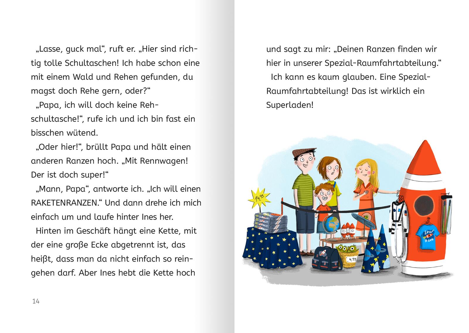 Lasse in der 1. Klasse