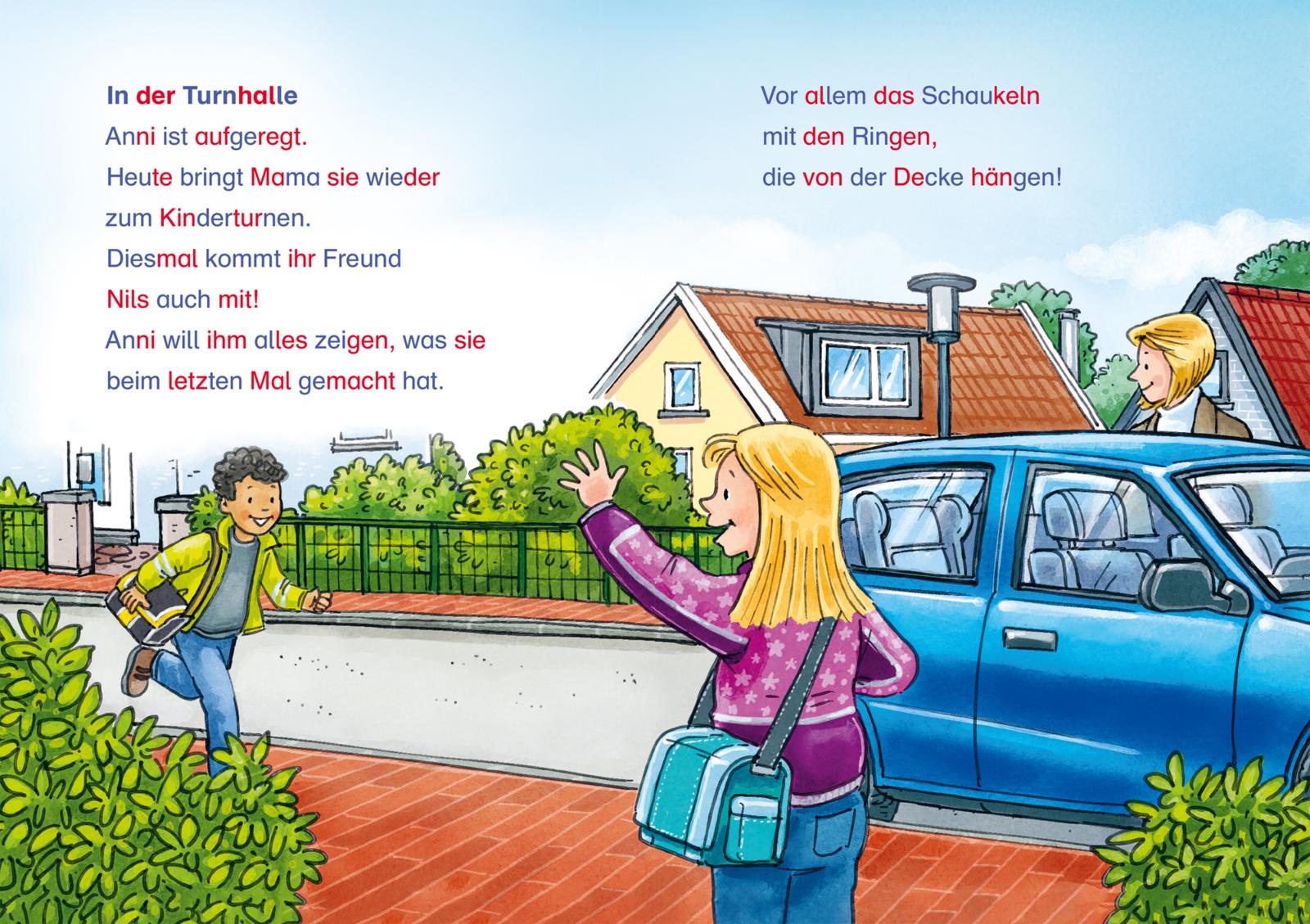 LESEMAUS zum Lesenlernen Sammelbände: Die tollsten Sport-Silben-Geschichten