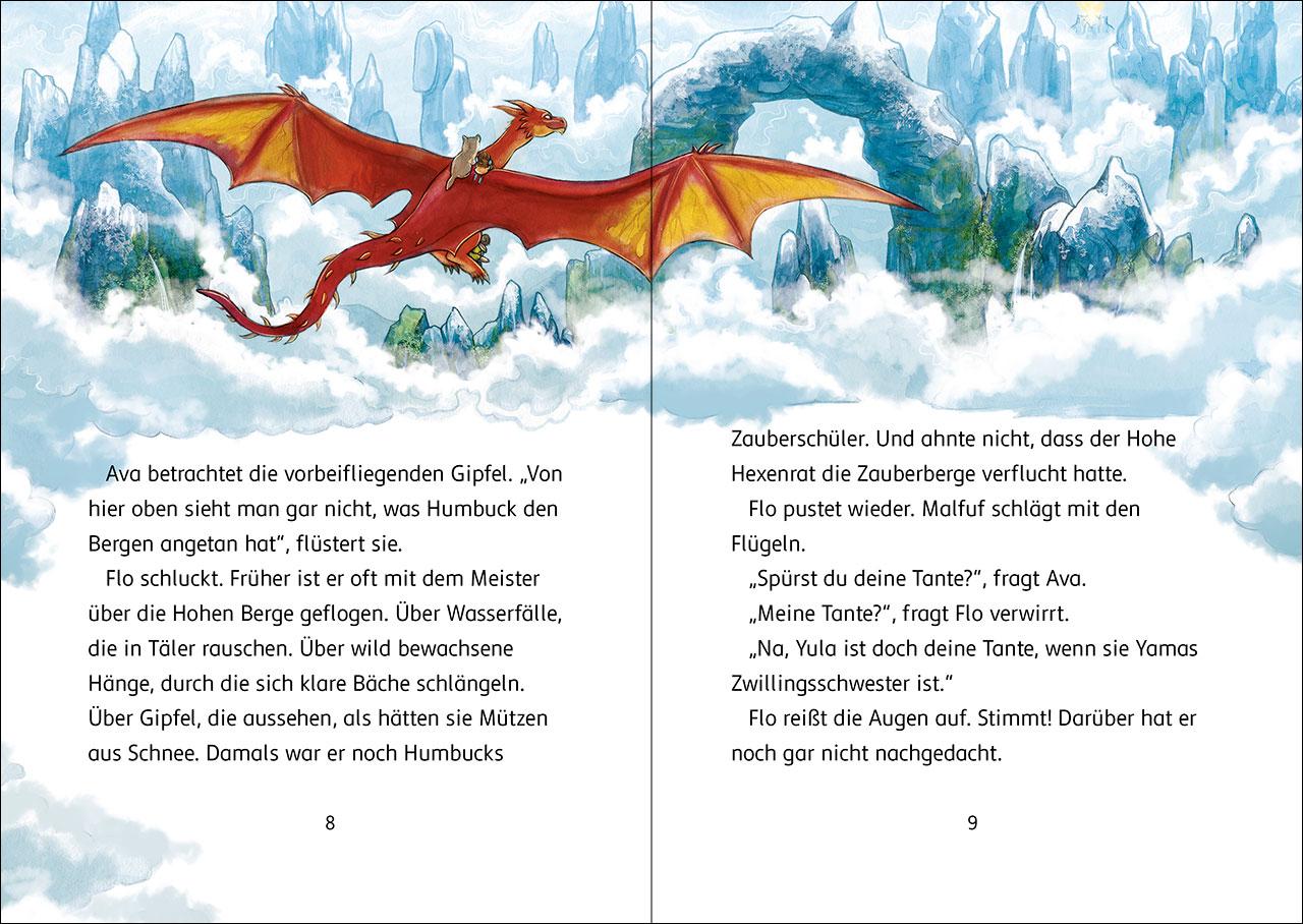 Der Zauberschüler (Band 6) - Feuer über dem Drachenfelsen