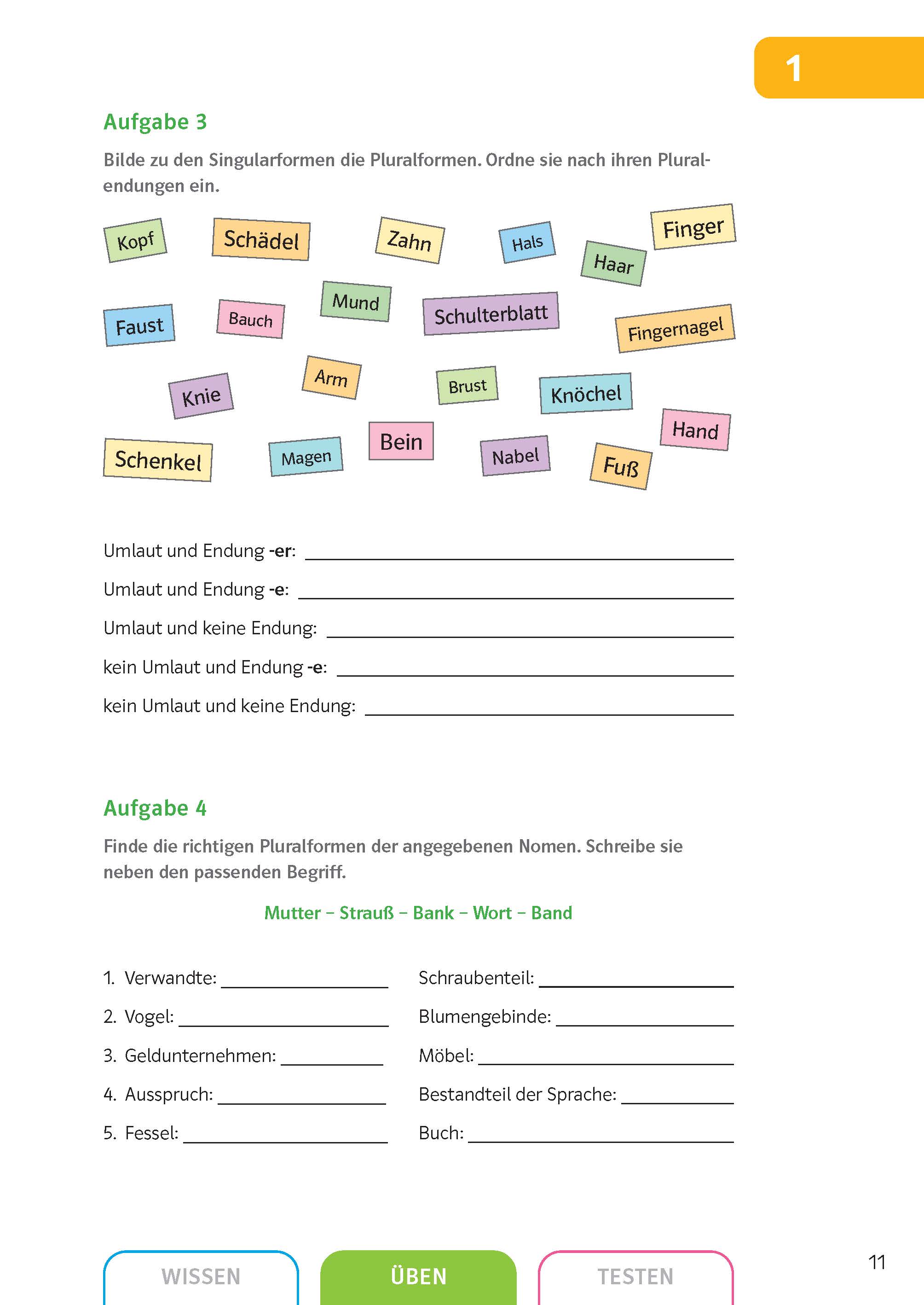 Klett Sicher in Deutsch Grammatik 5./6. Klasse